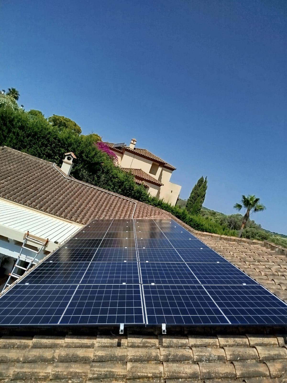 Solar installation in Marbella, Málaga