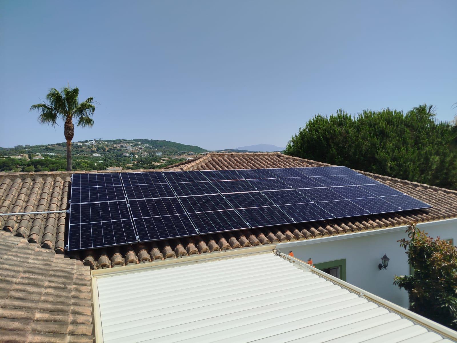 Instalación solar en Estepona, Málaga