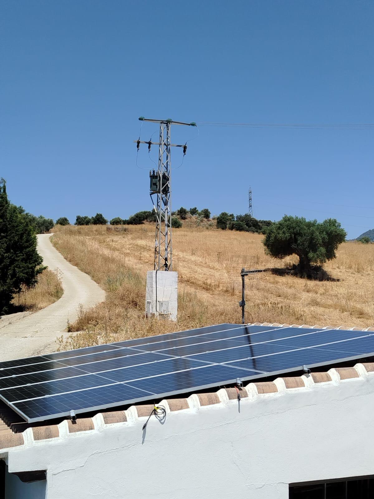 Solar installation in Ojén, Málaga