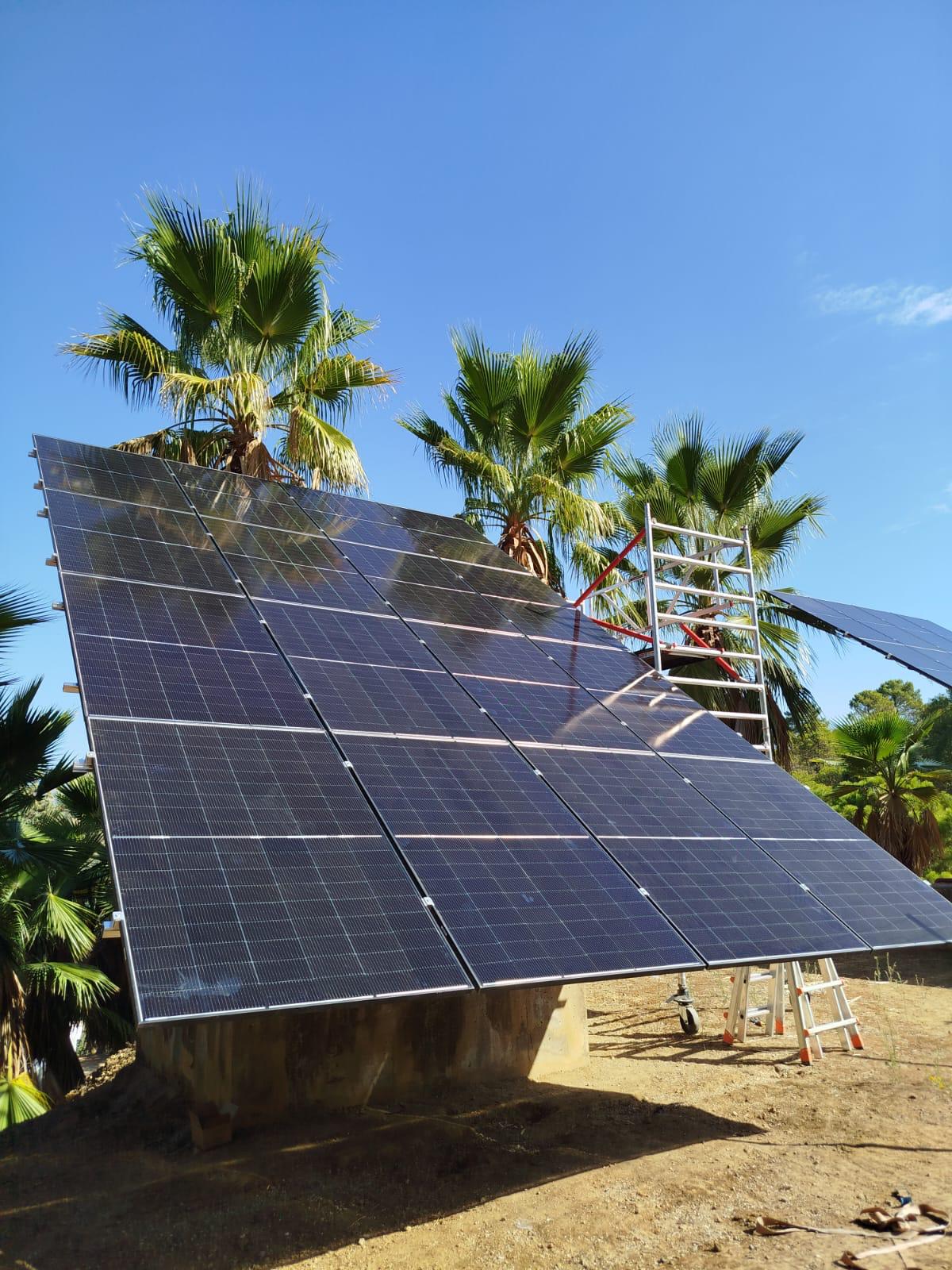 Solar installation in Alhaurín el Grande, Málaga